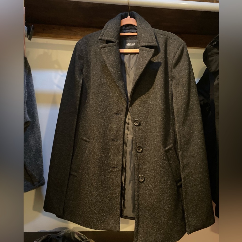 Vegan Wool Cape Jacket